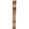 Ekena Millwork Balboa Slat Rough Sawn Bracket, Western Red Cedar, 4"W x 24"D x 36"H BKT04X24X36BOA06RWR - alternate 3